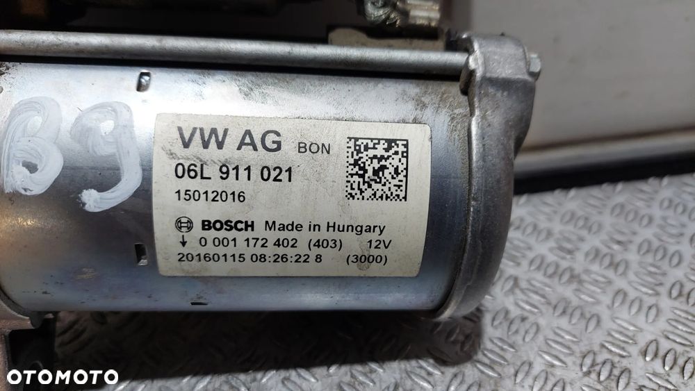 Rozrusznik Audi A4B9 2.0 TFSI R 2016 nr 06L911021 - 2