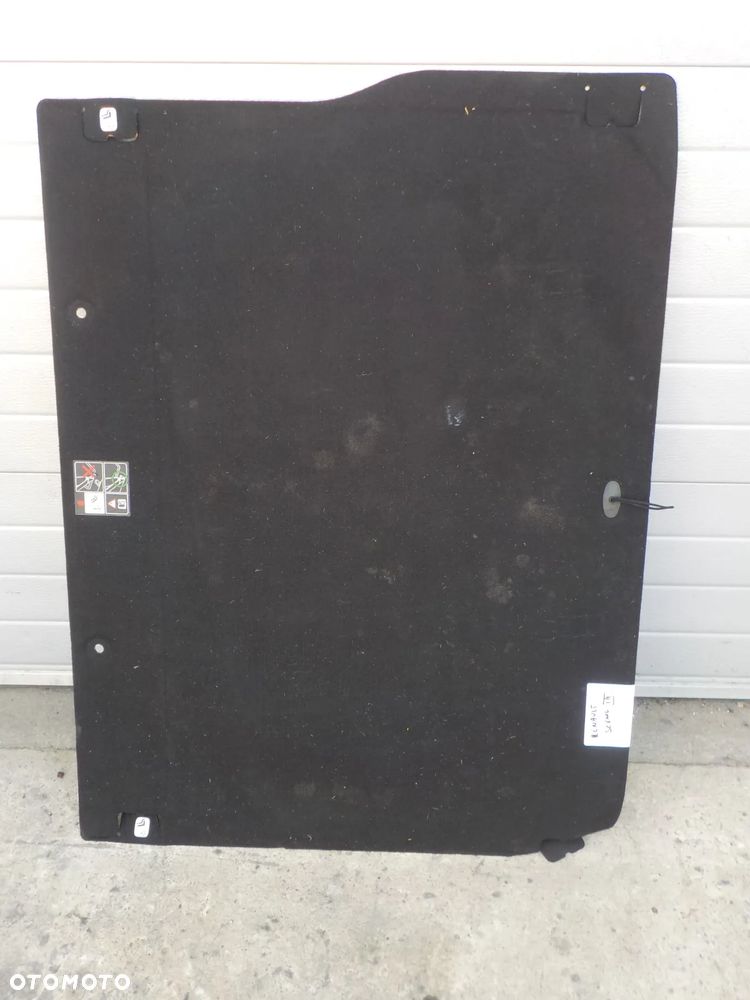 RENAULT SCENIC III PODŁOGA WYKŁADZINA BAGAŻNIKA 849021522R