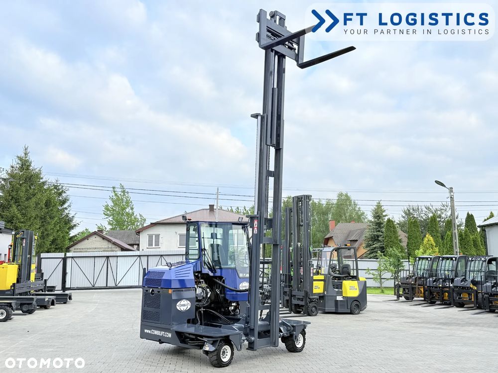 Combilift WÓZEK CZTEROKIERUNKOWY - WIELOKIERUNKOWY | COMBILIFT C4500S | GAS | TRIPLEX 5550MM | POZYCJONER WIDEŁ | WOLNY SKOK | NOWE OPONY | PO SERWISIE | STAN IDEALNY | Szeroka oferta wózków czterokierunkowych i bocznych, dopasowanych do różnorodnych potrzeb i zastosowań - 37