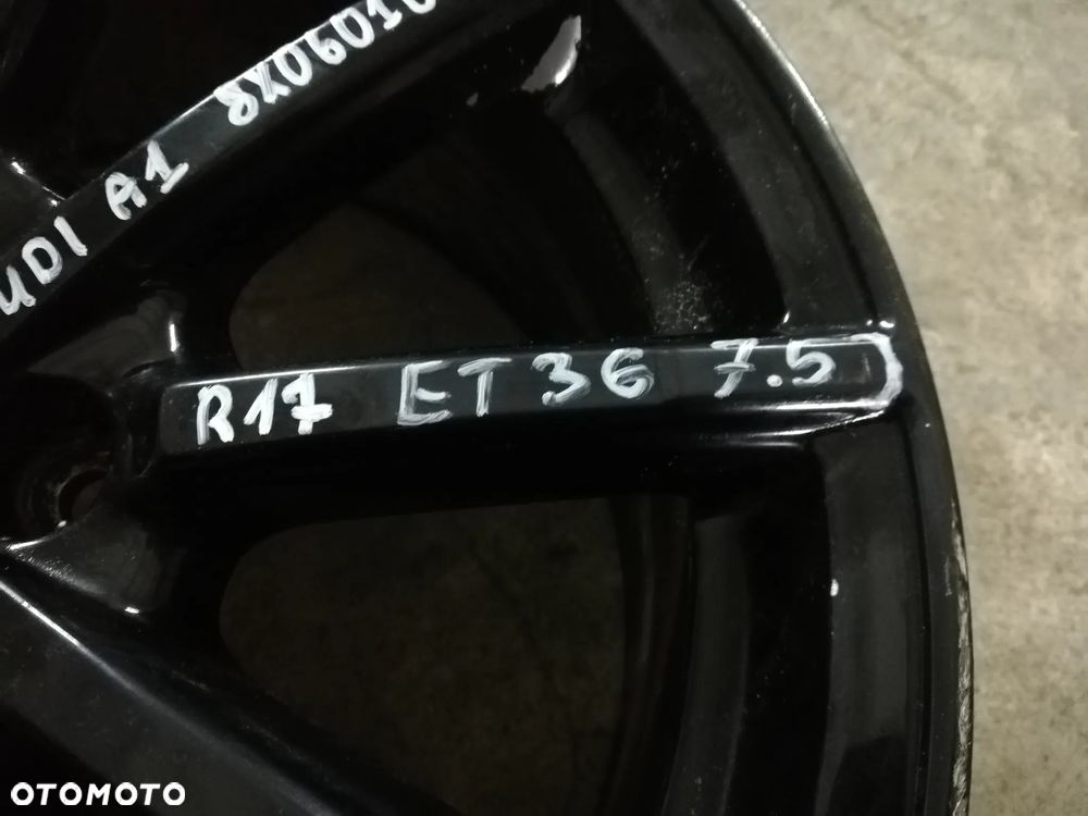 FELGA AUDI 8X0 A1 S1 5x100 7,5x17 ET36 OEM 8X0601025BM - 4