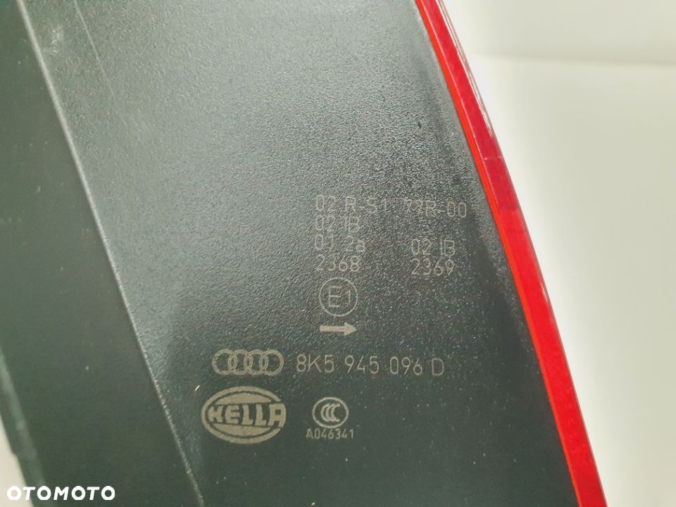 LAMPA TYLNA TYŁ PRAWA AUDI A4 B8 SEDAN 8K5945095D - 6