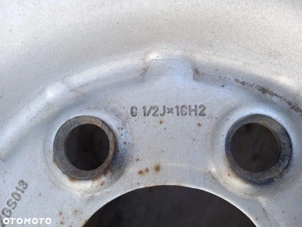 felga stalowa 6.5jx16h2 et62 r16 6x130 mercedes sprinter w906 vw crafter 2006-2017 a0014014802 - 8