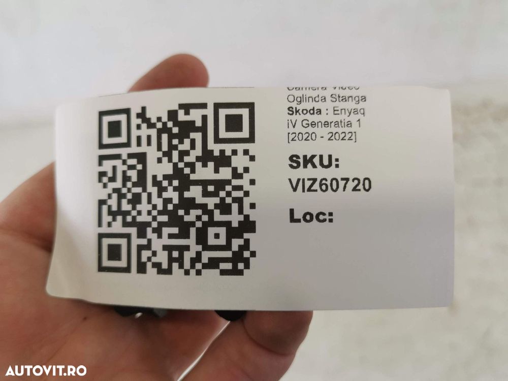 Camera Video Oglinda Stanga Skoda Enyaq iV Generatia 1 2020 2021 2022 - 8