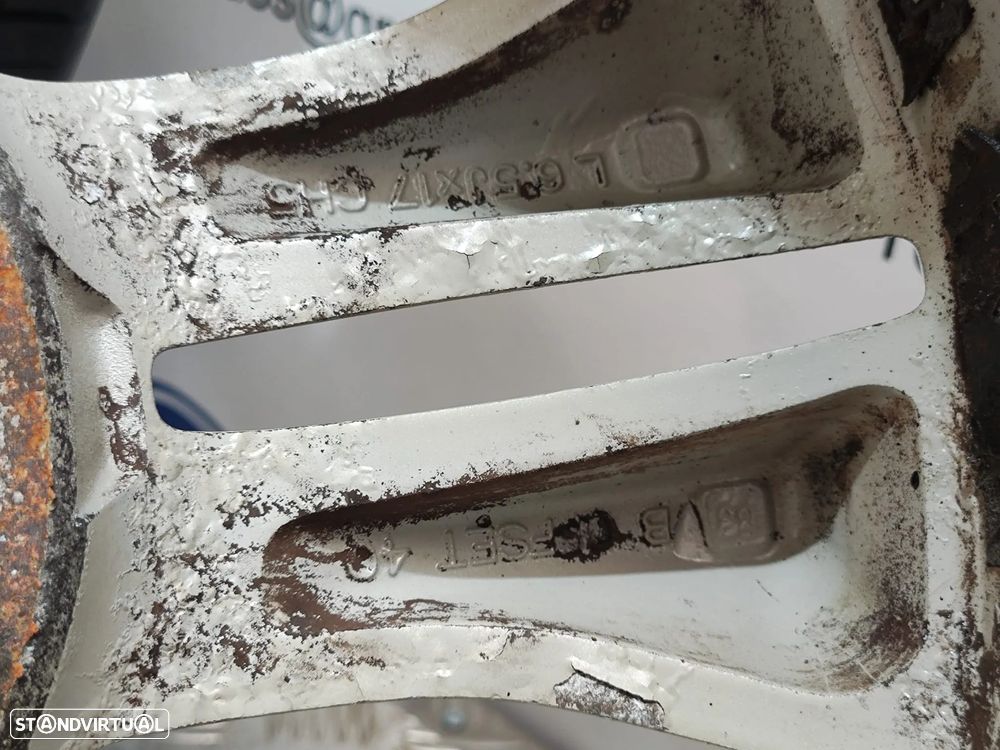 Conjunto Jantes 17 Originais Nissan Qashqai 1 J10 6,5J ET40 5x114,5 - 12