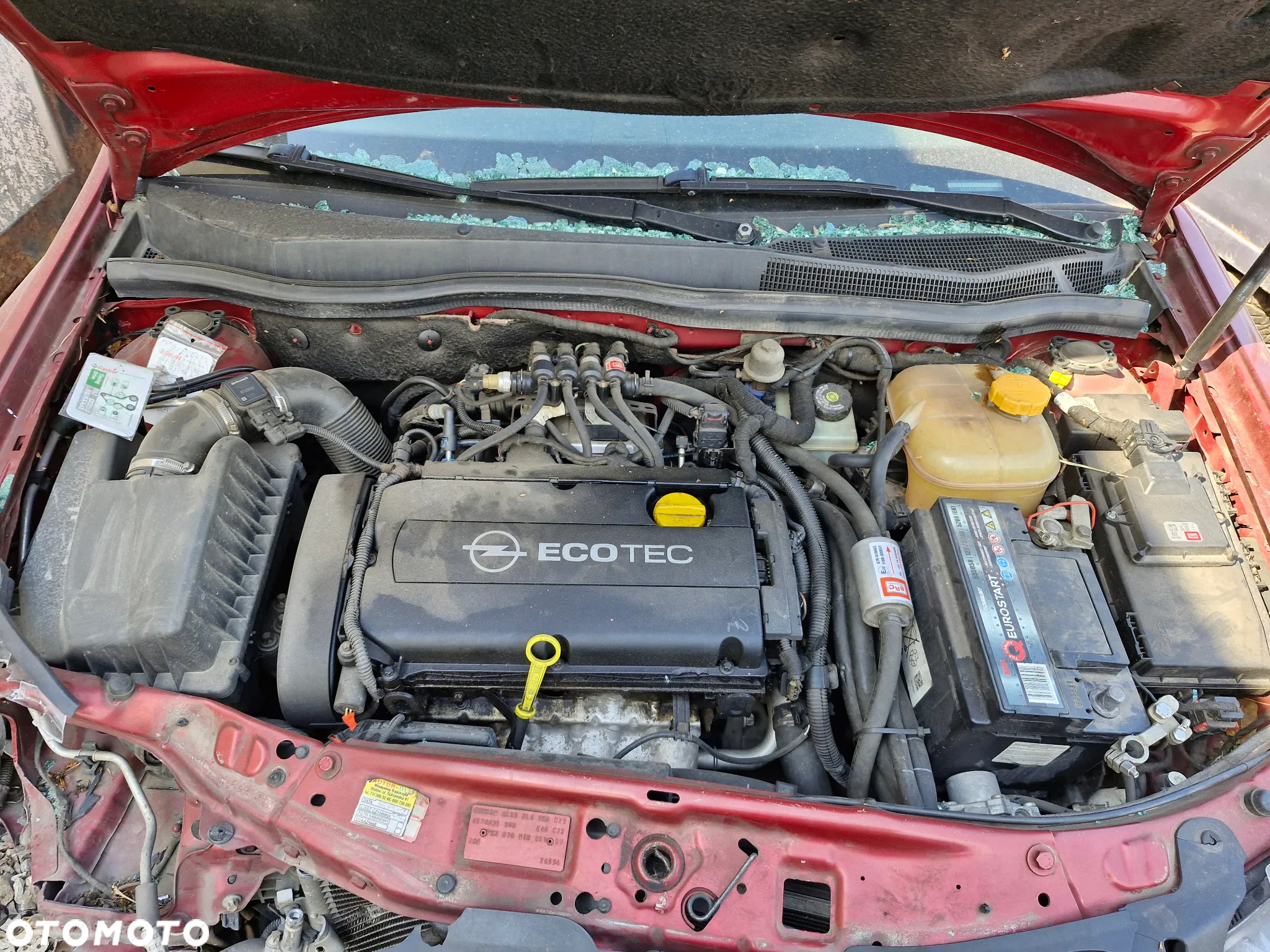 Opel Astra H III kolor Z50C maska pokrywa silnika klapa bagażnika zderzak lampa reflektor pas przedni stop lampy - 2