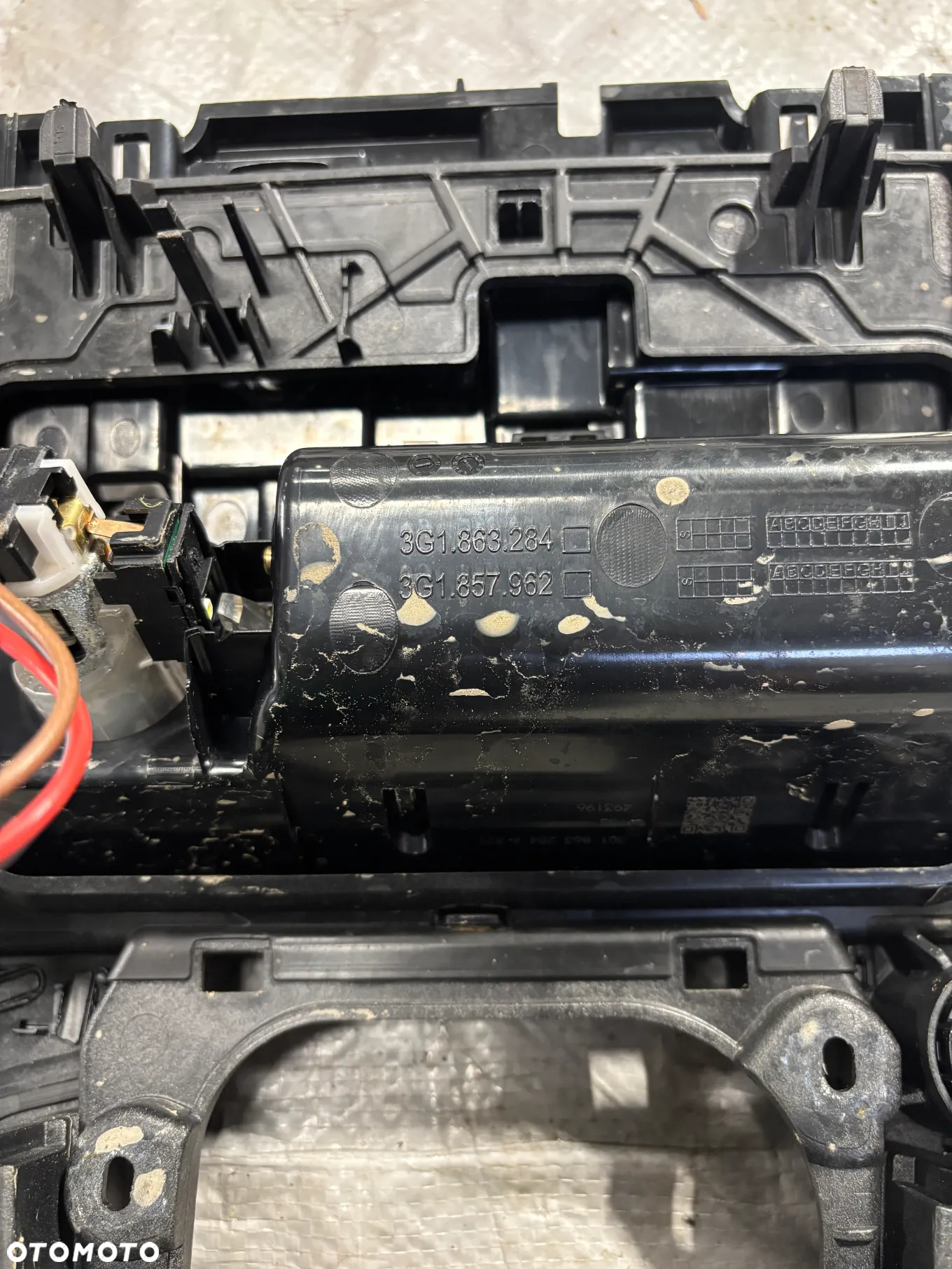 VW Passat B8 ramka lewarka 3G1863284 dekor - 3