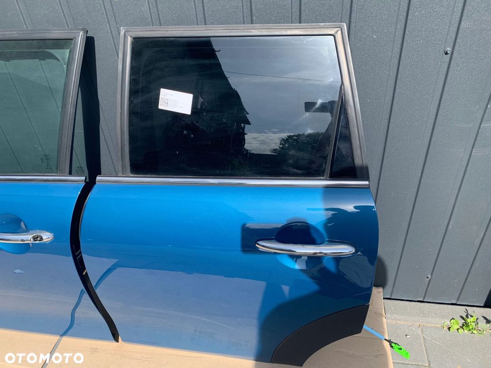 DRZWI LEWA STRONA PRZÓD TYŁ MINI COOPER F55 C2M ISLAND BLUE METALLIC - 6