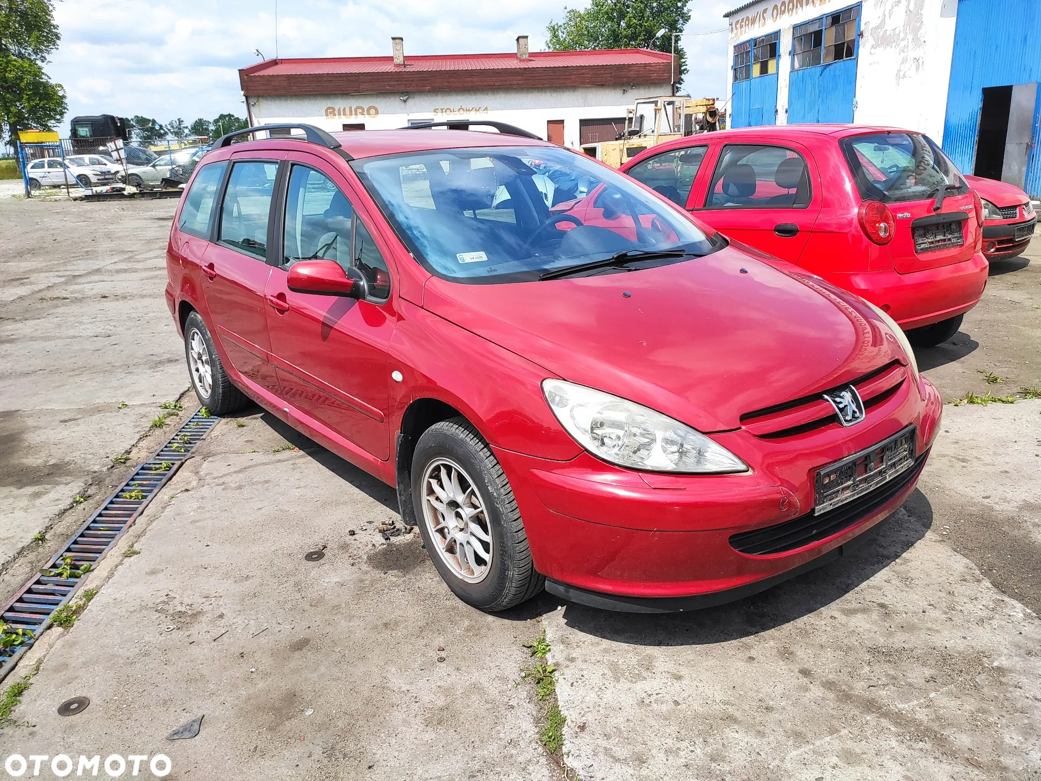 Peugeot 307 kombi silnik 2.0 HDi 90km lakier EKQD na części - 2