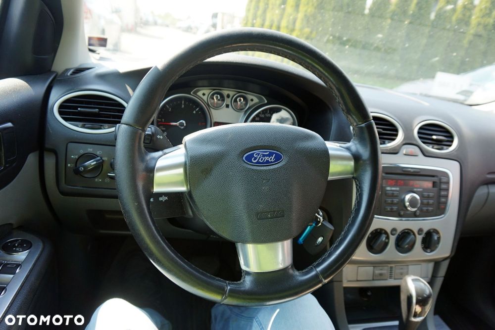 KIEROWNICA SKÓRZANA SKÓRA FOCUS II MK2 LIFT  FORD 2008-2011 - 3