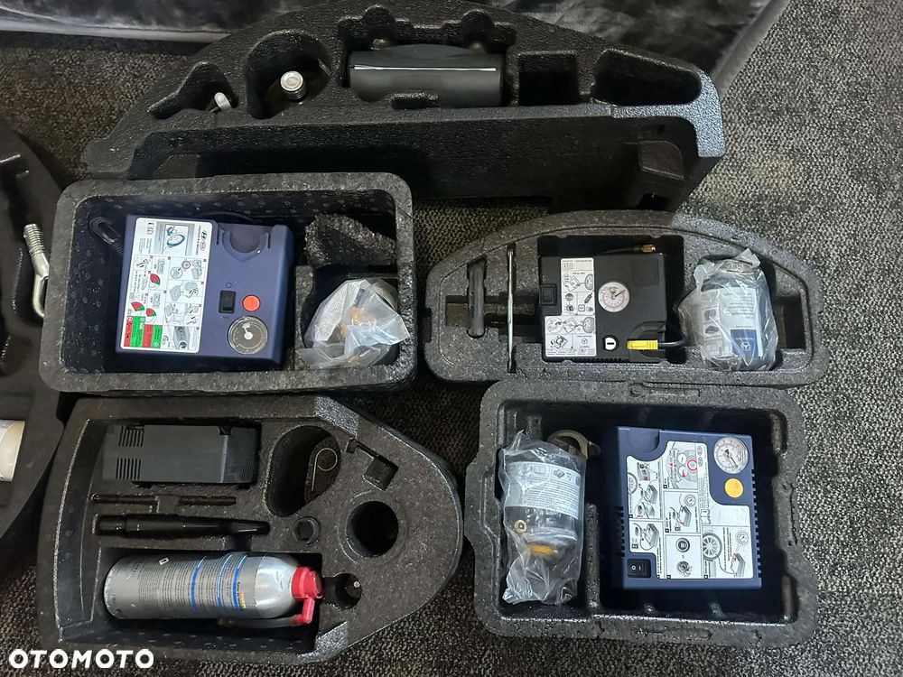 Zestaw Naprawczy Koła Kompresor Klej Dojazdówka Kuga Quaskai Sportage Mercedes Iveco - 9