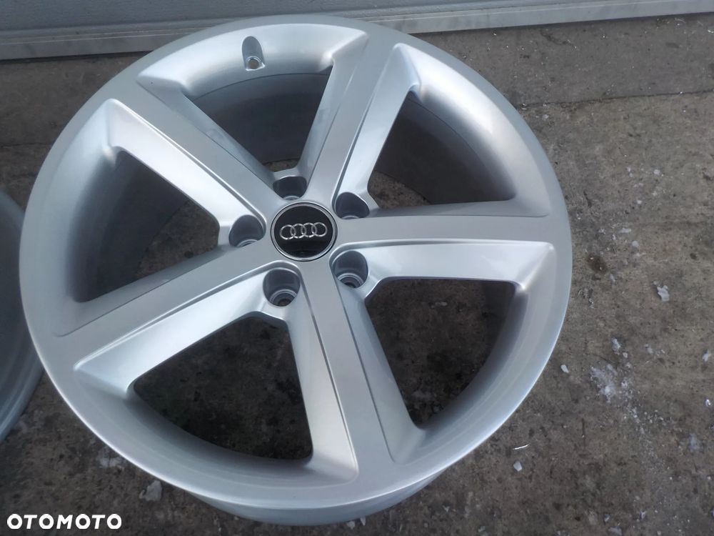 AUDI A4 B8 A5 FELGI ALUMINIOWE R18 8.5J ET29 5X112 OE AUDI 8T0601025M PROSTE! - 5