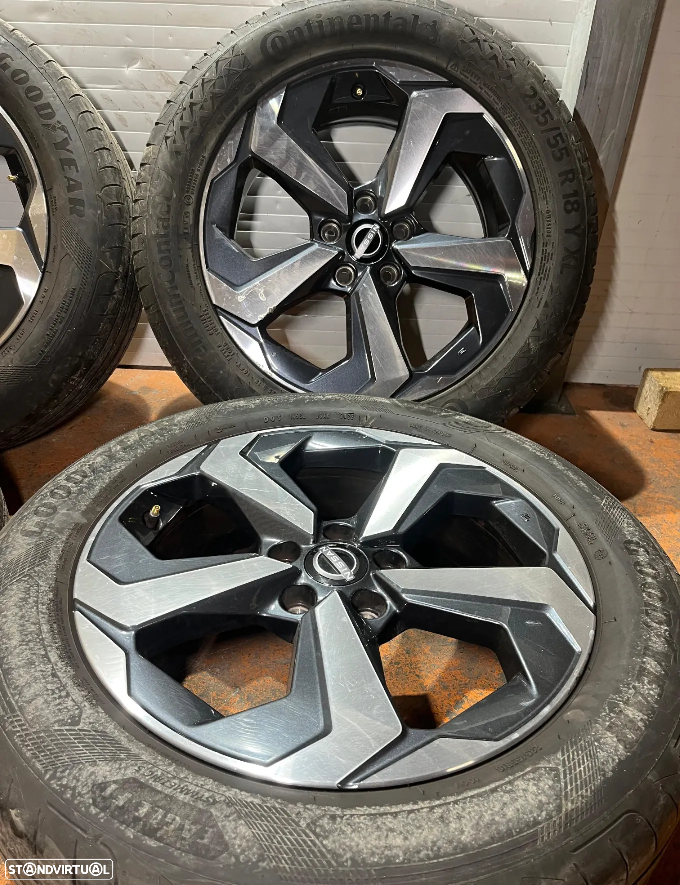 Jantes Nissan Qashqai 235/55 R18  18X71/2J - 2