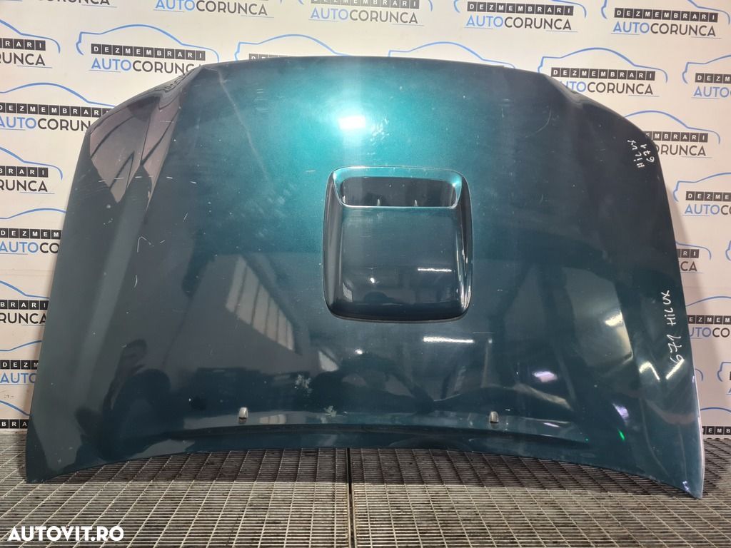 Capota Toyota Hilux 2010 - 2015 SUV 4 Usi VERDE (671) CU DEFECTE - 1
