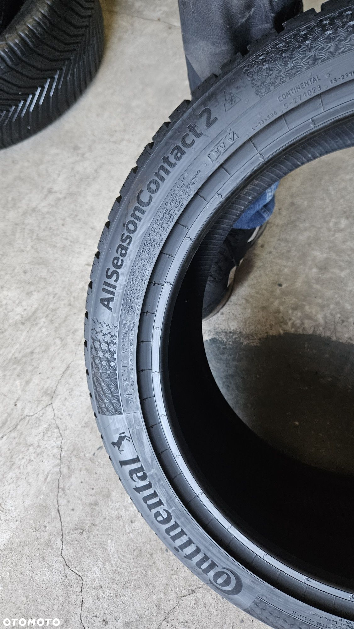 opony używane 245/45R19 Continental allseasoncontact 2 - 7