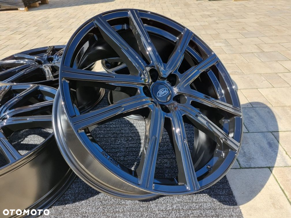 Ford 18 " Felgi Nowe 5x108 Focus Mondeo Kuga Puma S-Max Mach-E Czarne - 7