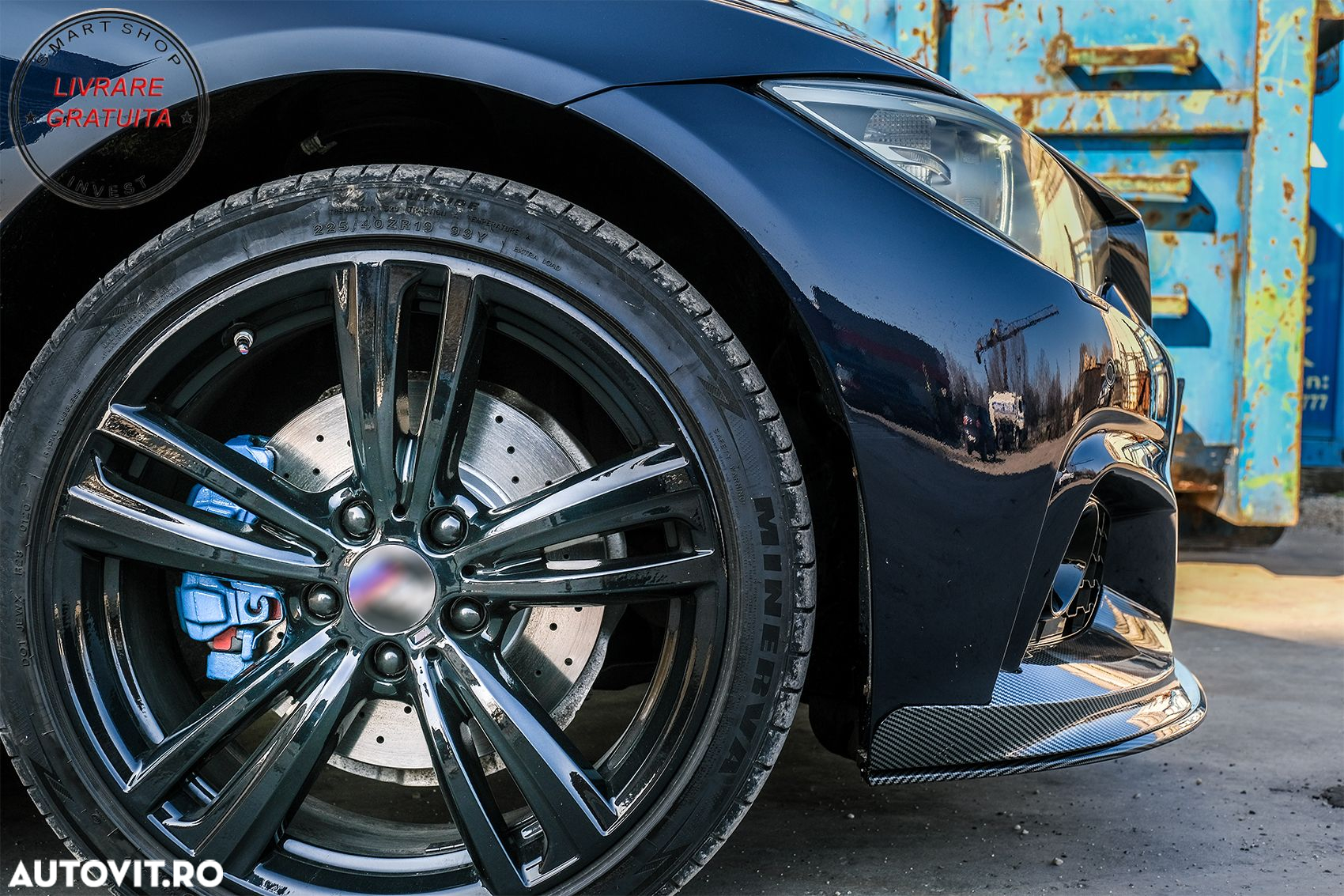 Prelungire Bara Fata BMW Seria 4 F32 F33 F36 (2013-03.2019) M-Performance Carbon F- livrare gratuita - 11