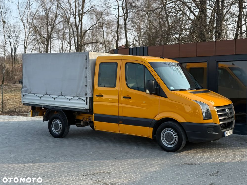 Volkswagen Crafter 2.5 TDI 163KM / Doka Brygadówka 7-osobowy / 2008 ROK PRODUKCJI / 353.348KM PRZEBIEG - 4