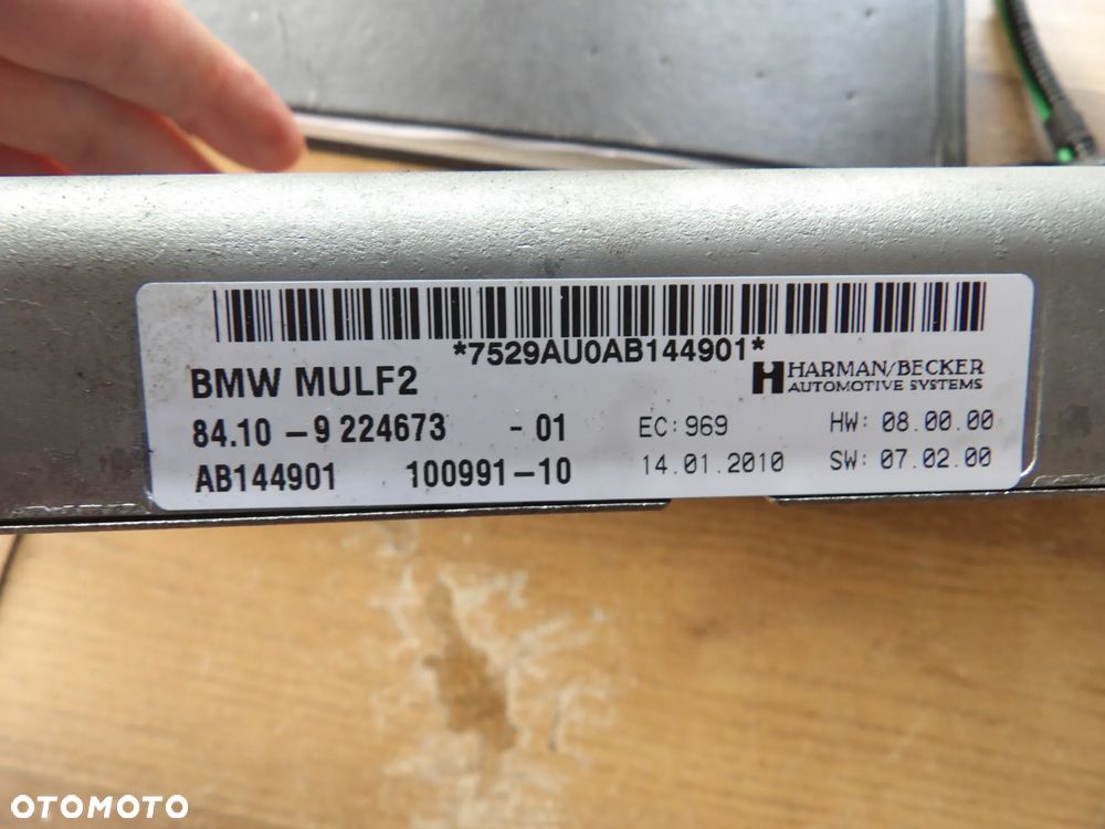 BMW - E84,01.F07,E60,E90 - MODUŁ , STEROWNIK BLUETOOTH - MULF 2 - 9224673 - 2