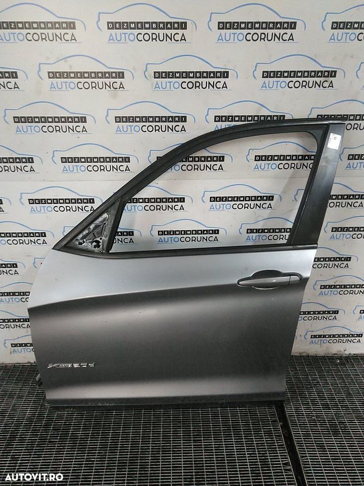 Usa Stanga Fata BMW X3 F25 2010 - 2014 SUV 4 Usi GRI (1246) Fara geam - 1