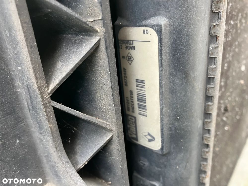 KOMPLET CHŁODNIC RENAULT MASTER II 2.2 DCI 2002 ROK MOVANO PAS PRZEDNI KASETA CHŁODNICA WODY INTERCOOLER WENTYLATOR 8200023040 - 7