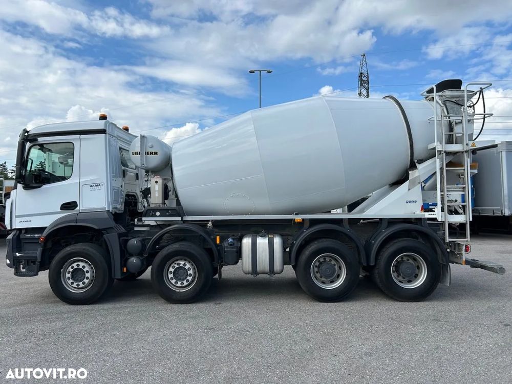 Mercedes-Benz Arocs 3743, Liebherr 9mc, Factura externa - 24