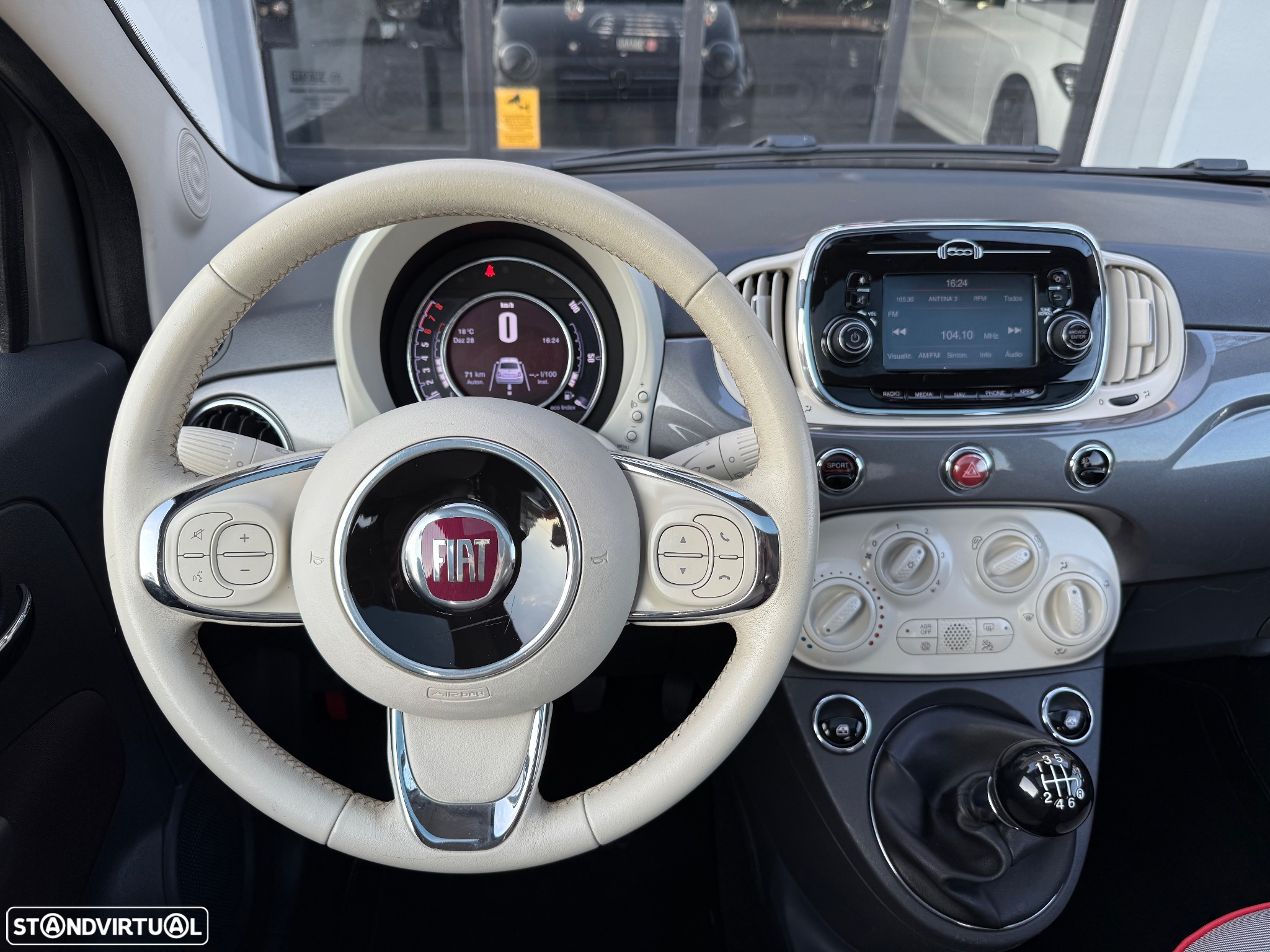 Fiat 500 0.9 8V TwinAir Turbo S&S Lounge - 20