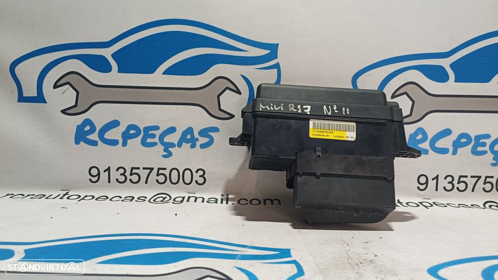 TAMPA CAIXA FUSIVEIS TAMPA PAINEL COMANDO CONTROLO SAM MINI COOPER R57 CABRIO 111648270109 6114345064601 61143450646 3450646 14266410 - 7