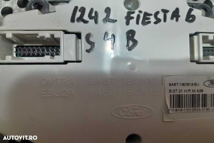Comanda clima 8A6T-18C612-BJ 8A6T-18C612-BJ Ford Fiesta MK7 [2008 - 2 - 4