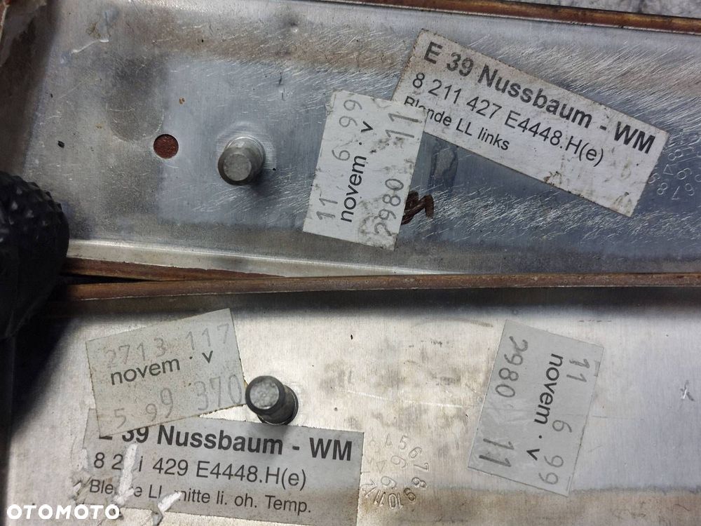 DEKORY LISTWY OZDOBNE KOMPLET BMW E39 525 TDS 8211427 8211429 8211434 - 10