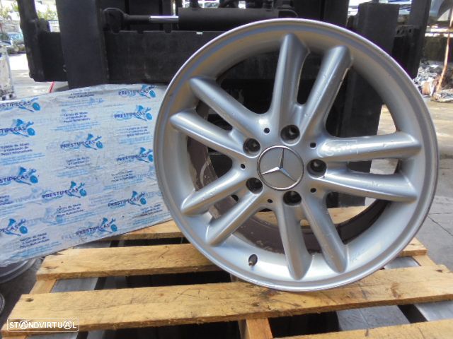Jante Solta A2034010202 MERCEDES C220cdi SPORTCOUPE CL203 W203 2003 2.2CDI 143CV 3P CINZA 37 7Jx16 5X112 65.1MM - 1