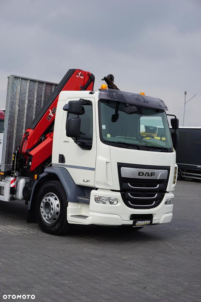 DAF LF / 260 / ACC / SKRZYNIOWY + HDS / HYVA HC-183 / PILOT / ROTATOR / WIDŁY - 34