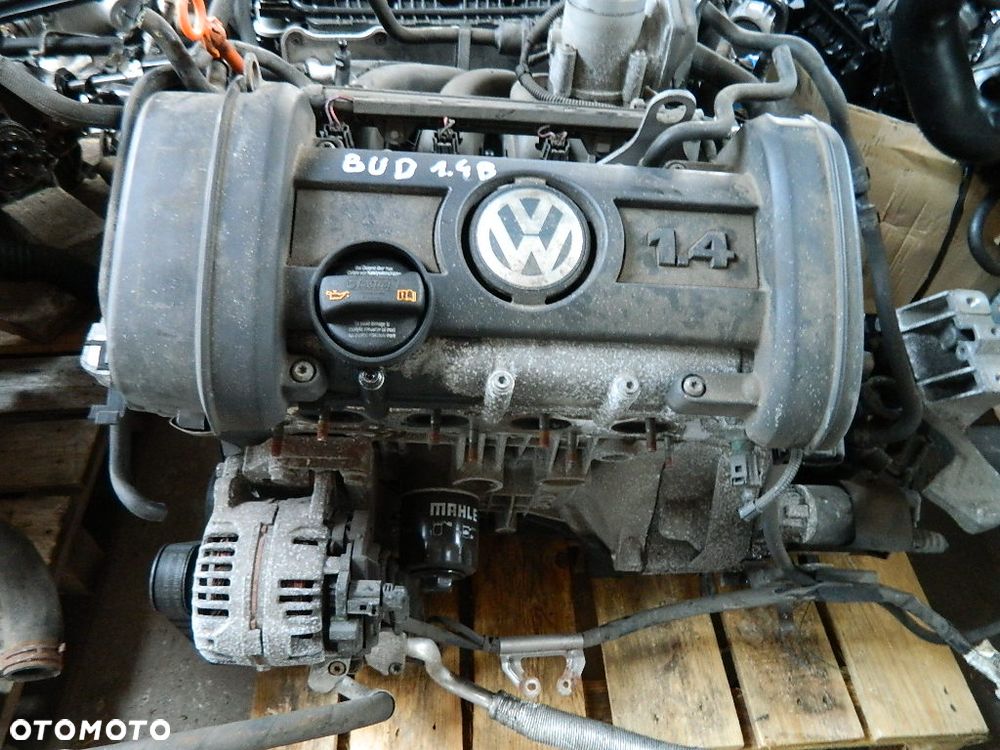 SILNIK 1.4 16V BUD KOMPLETNY VW/AUDI/SEAT/SKODA - 1