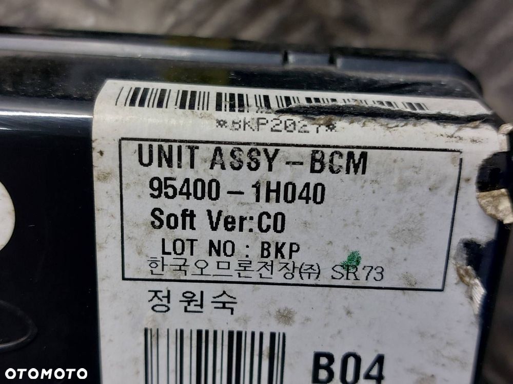 ZESTAW STARTOWY KIA CEED I 1.6 16V 39110-2B500 91950-1H510 95420-1H700 - 8