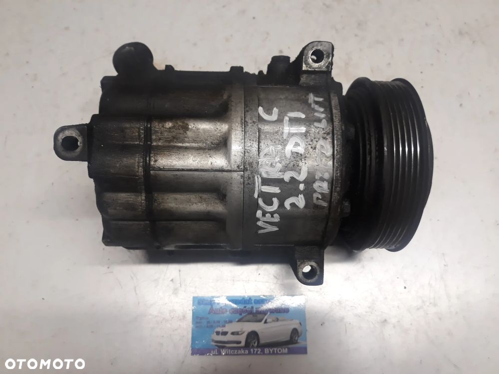 SPRĘŻARKA KLIMATYZACJI OPEL VECTRA C  2,2 DTI  2002r 24411249 - 1
