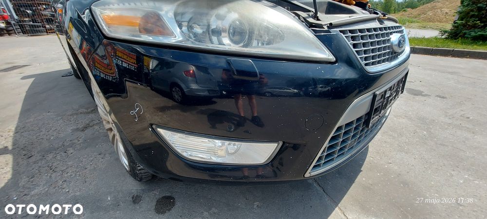 Mondeo Mk4 Zderzak Przód Przedni Pod Xenon Pdc Czujniki Parkowania Kolor G6 Czarny - 2