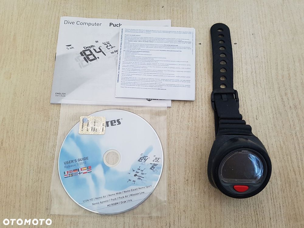 puck wirst komputer nurkowy zegarek - 1