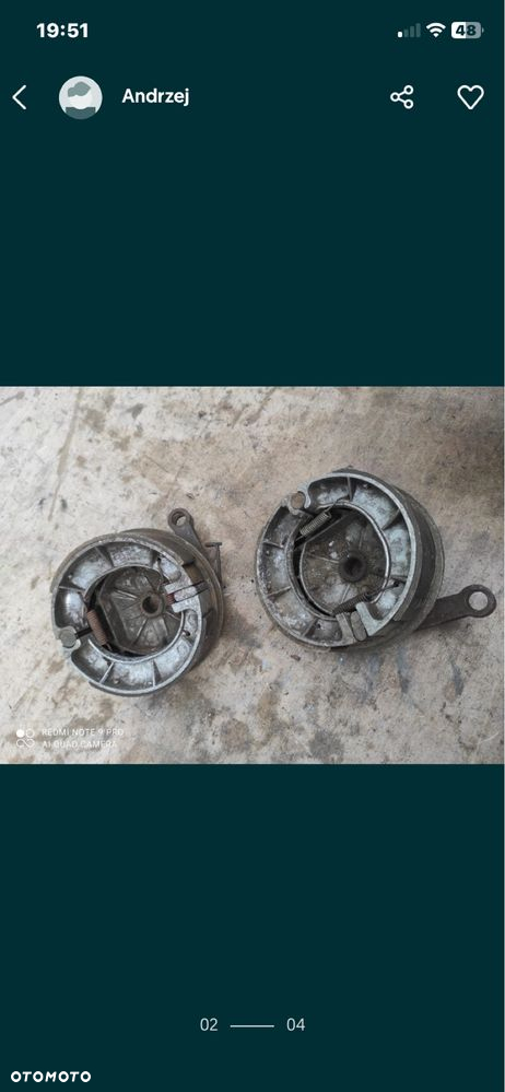 Szczekotrzymacz przod tyl wsk 125 - 2