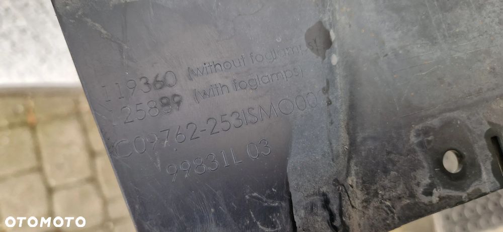 CITROEN C3 IV E-C3 IV PRZEDNI ZDERZAK DÓŁ GIEŁDA POZNAŃ - 5