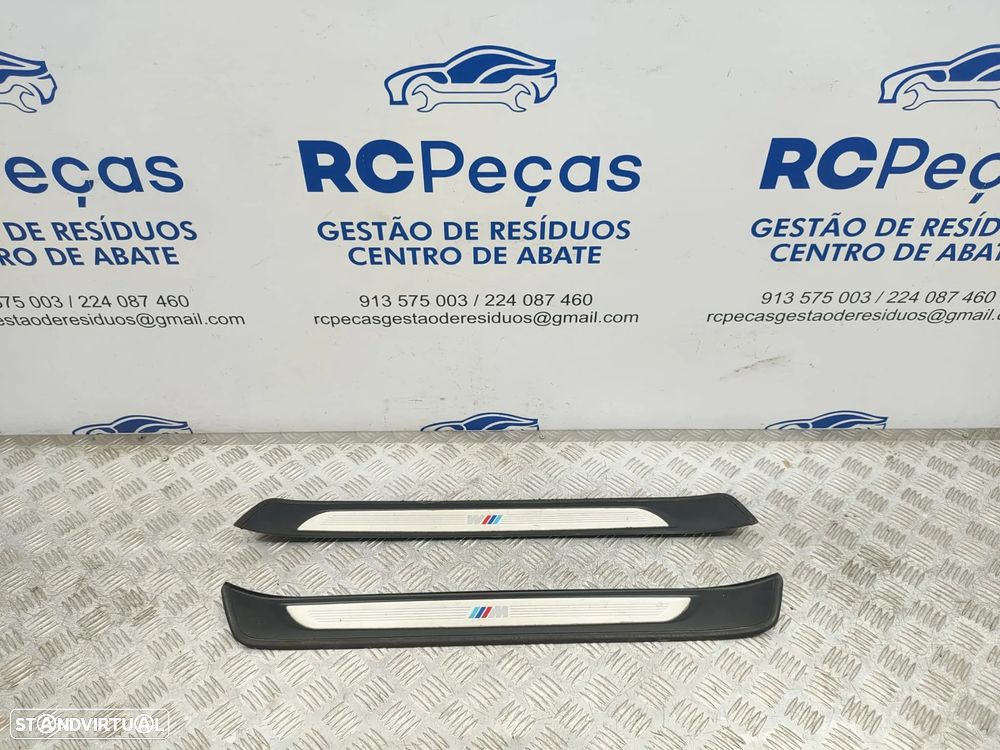 Soleiras Porta Embaladeiras Original BMW Serie 3 E90 E91 Pack M 7963266 7963265 - 6