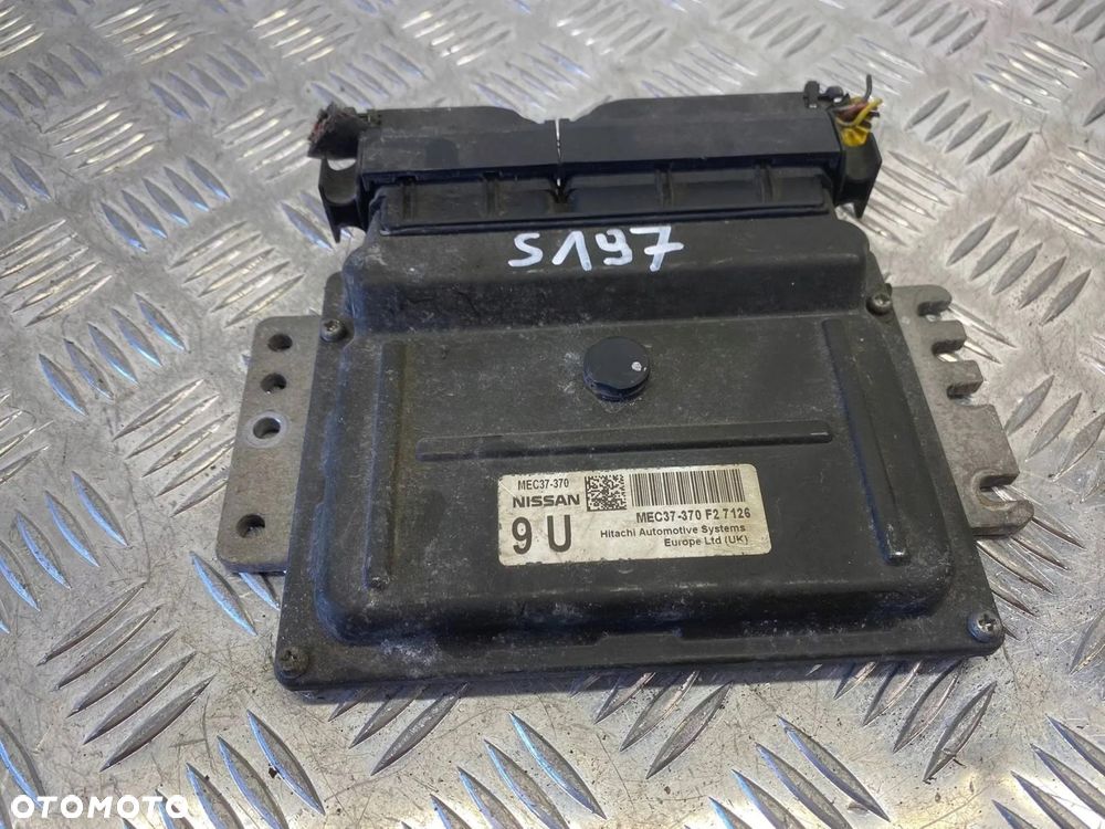 KOMPUTER STEROWNIK MODUŁ SILNIKA NISSAN MICRA K12 1.2 MEC37370 - 5