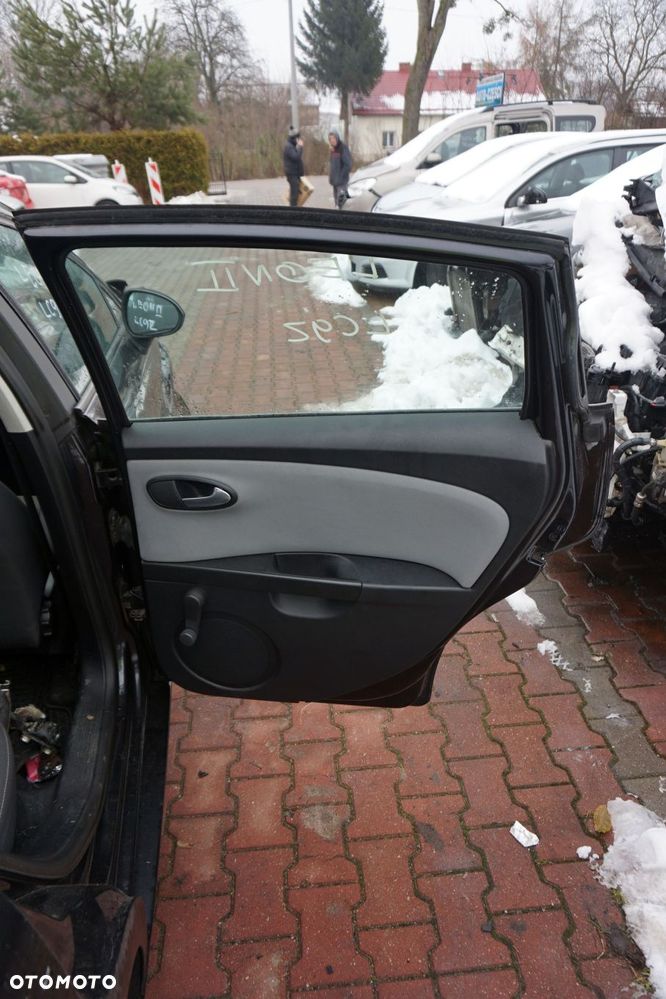 DRZWI TYLNE PRAWE LEON II 1P1 LIFT 5D HB LC9Z  CZARNY SEAT 2009-2012 - 8