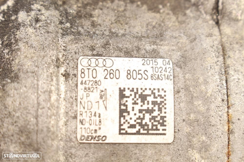 Compressor Do Ac / Ar Condicionado Audi A4 (8K2, B8)  8T0260805s / 6Sa - 8