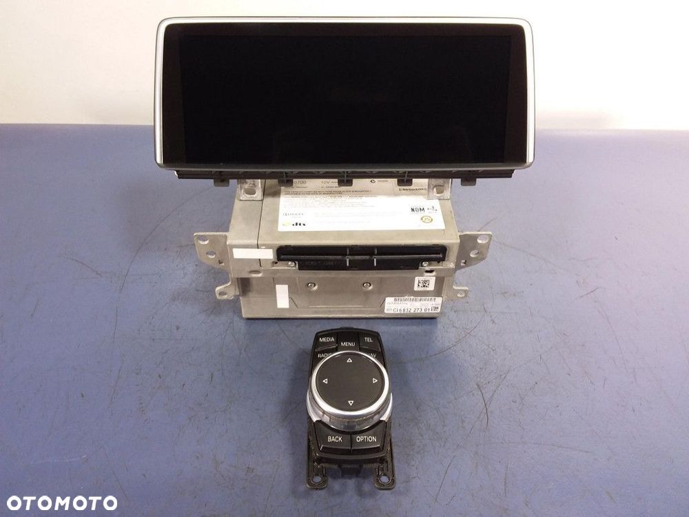 BMW X5 F15 F16 RADIO NAWIGACJA MONITOR KONTROLER KOMPLET NBT HU 6832273 - 1