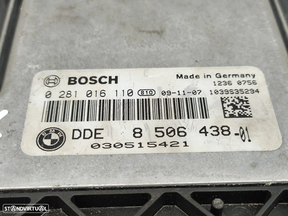 Centralina Bosch Original BMW N47D20C 184cv 0281016110 8506438 - 6