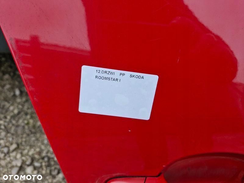 skoda roomster i 1 drzwi prawy przód przednie - 2