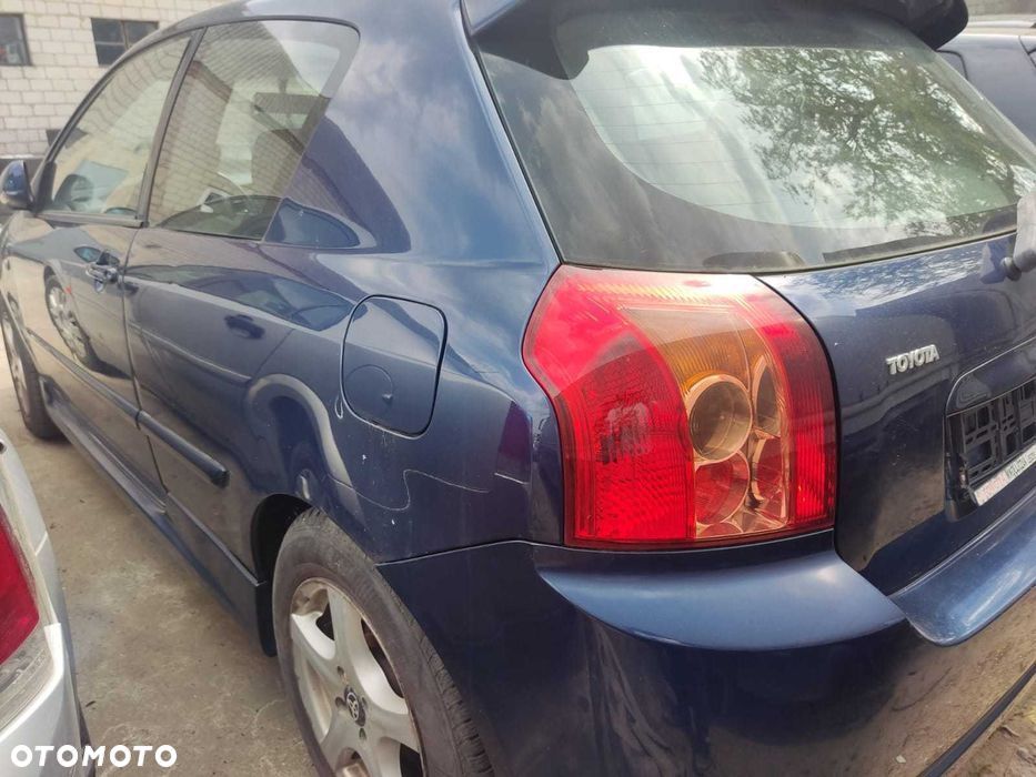Na części Toyota Corolla Silnik Skrzynia Maska Zderzak Drzwi Klapa Szyba - 4