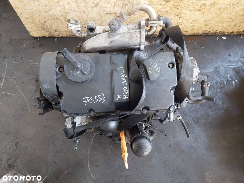SILNIK POMPA WTRYSKI TURBO ALHAMBRA MK1 1.9 TDI AUY 03813073AC 038253019N - 8