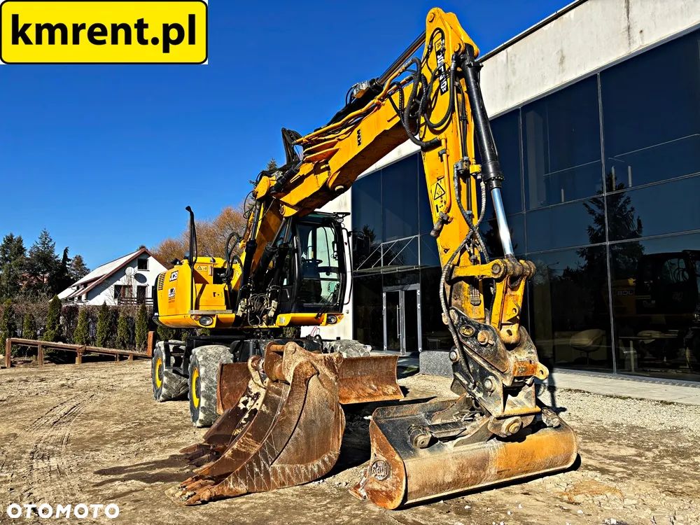 JCB JS 145 WTT4 I KOPARKA KOŁOWA 2016R. | S 130 160 313 315 CAT KOMATSU PW 140 - 12