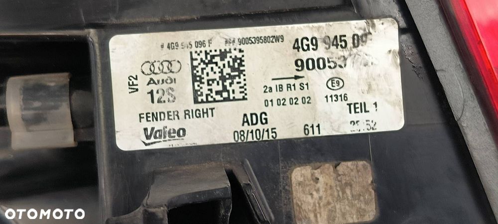 LAMPA PRAWA TYŁ AUDI A6 C7 LIFT - 4