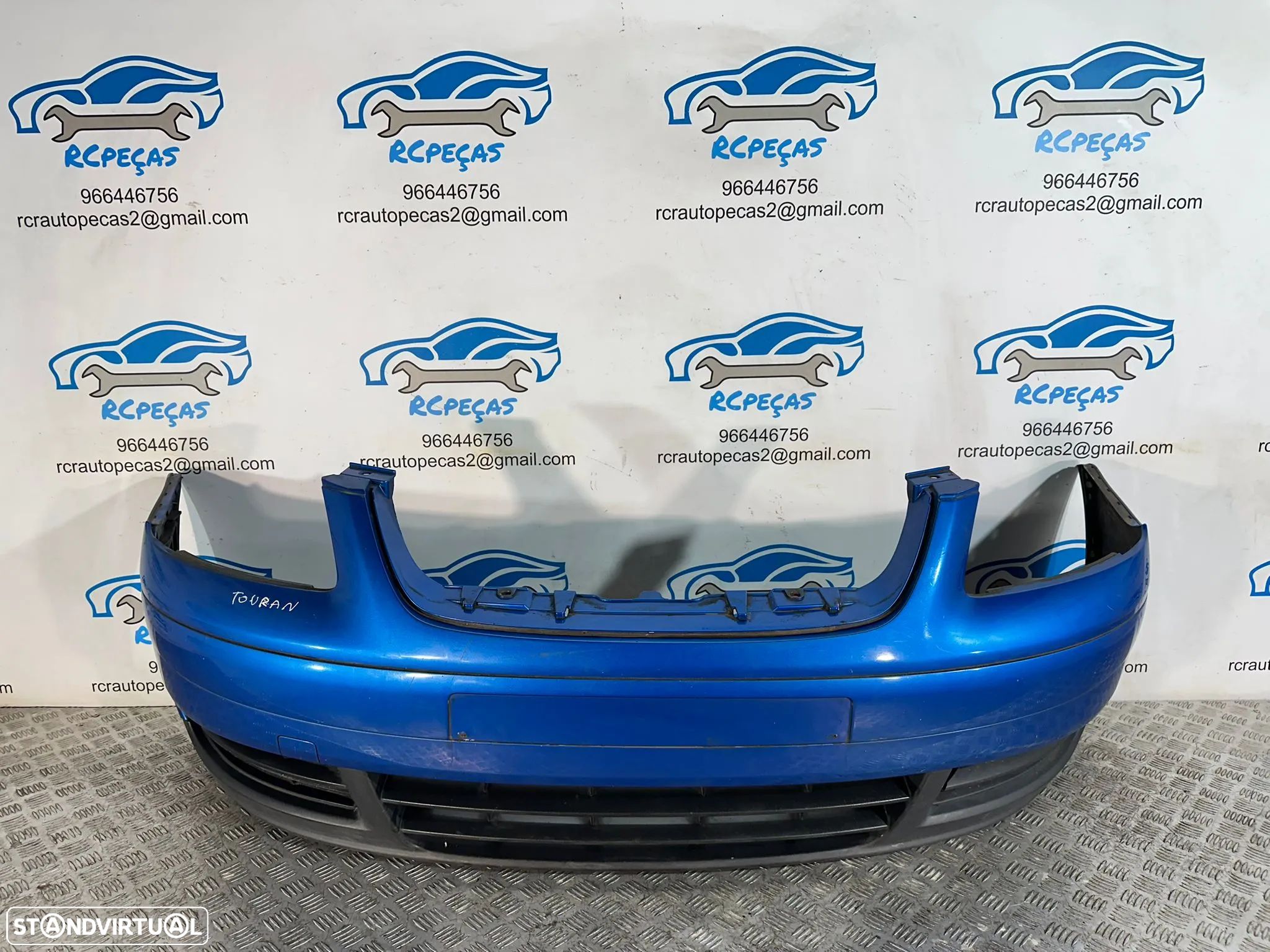 .Parachoques Frente Frontal Original VW Volkswagen Touran 1T 2000 - 2010 - 1